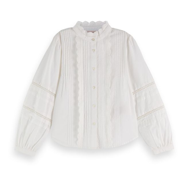 Chemise Broderie Anglaise  | Blanco