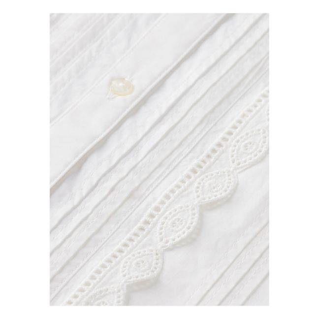 Chemise Broderie Anglaise  | White