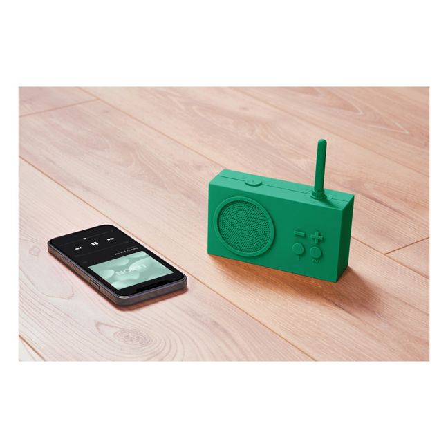 Radio bluetooth étanche Tykho 3  | Green