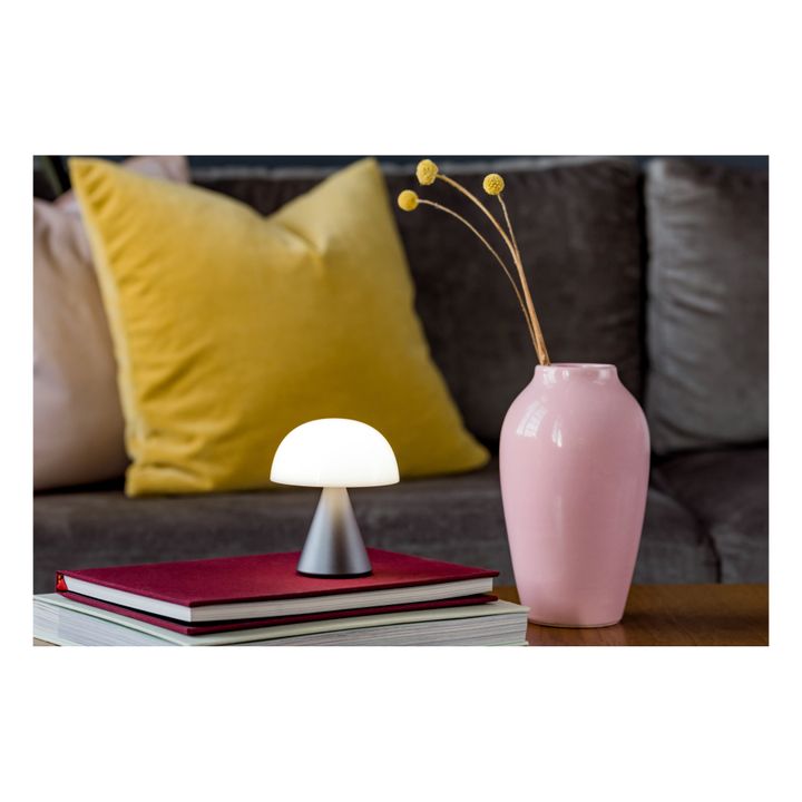 Lámpara de mesa Mina | Gris metal- Imagen del producto n°5