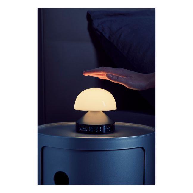 Lampe réveil simulateur d'aube Mina Sunrise | Gris métal