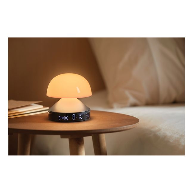 Lampe réveil simulateur d'aube Mina Sunrise | Gris métal