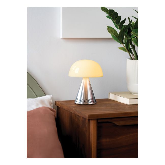 Lampe à poser Mina audio | Aluminium