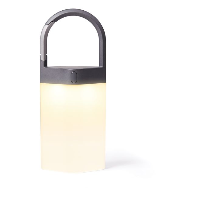 Lampe portable LED d'extérieur Horizon Hanging | Grigio acciaio