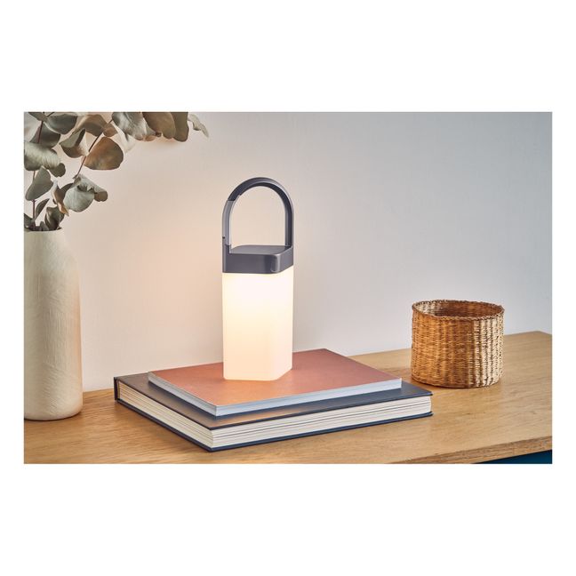 Lampe portable LED d'extérieur Horizon Hanging | Gris metal