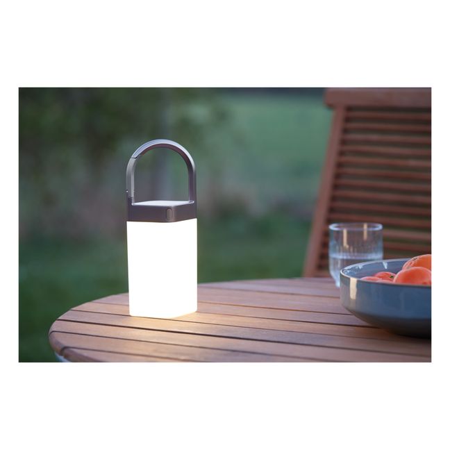 Lampe portable LED d'extérieur Horizon Hanging | Grigio acciaio