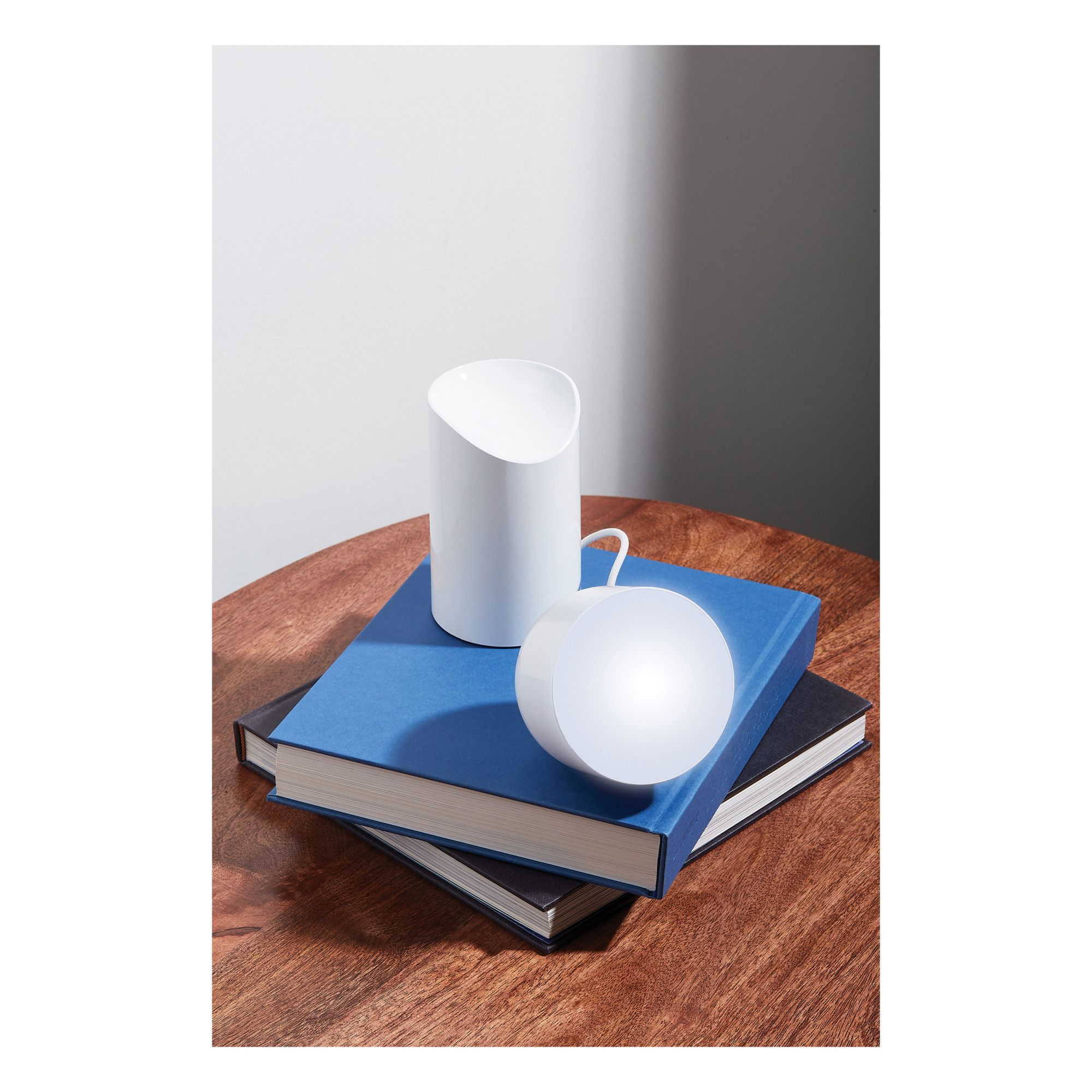 Lampe LED Portable - Orbe Blanc Glossy - Lexon - Hopono