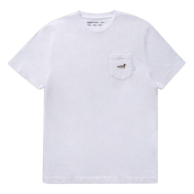 T-shirt Duck Patch | Blanco