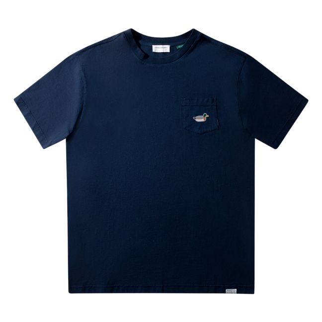 T-shirt Duck Patch | Bleu marine