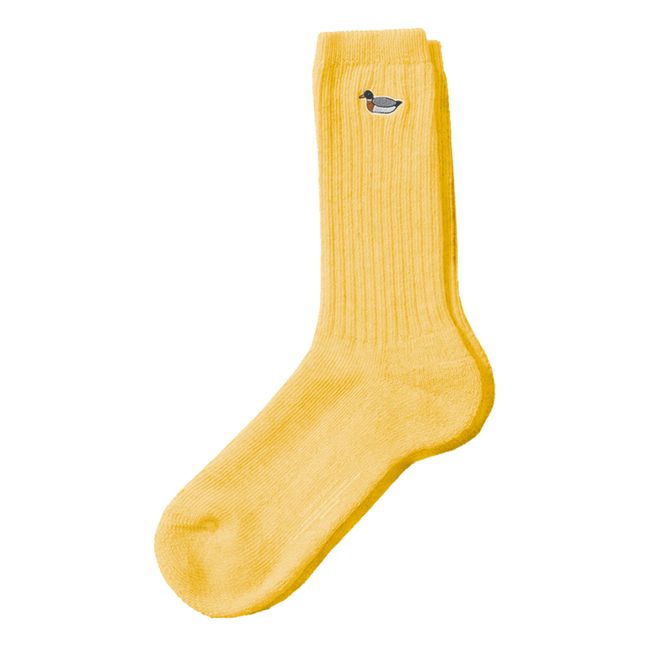 Chaussettes Duck | Jaune