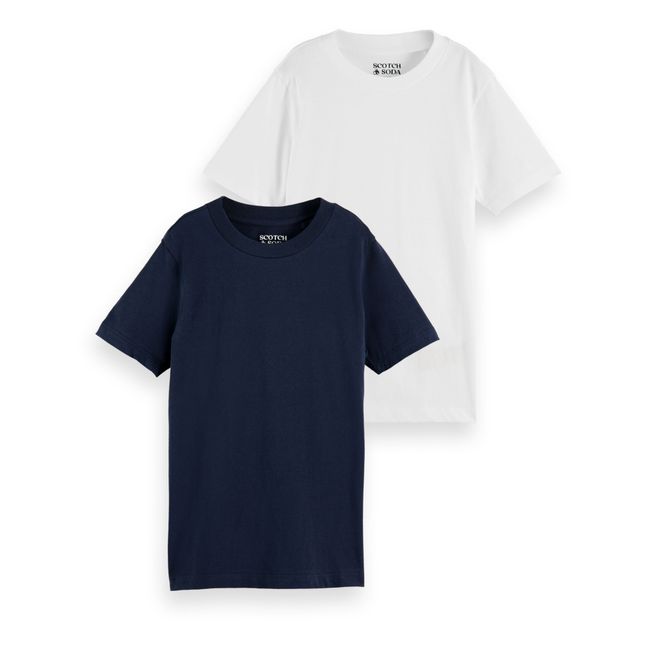 Pack 2 T-shirts | Noir/Blanc