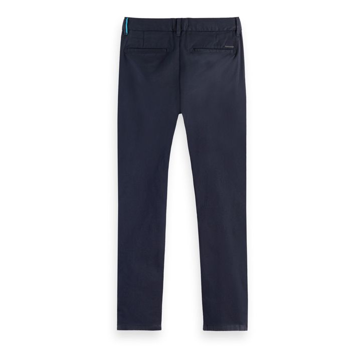 Slilm Chino Trousers | Midnight blue- Product image n°1