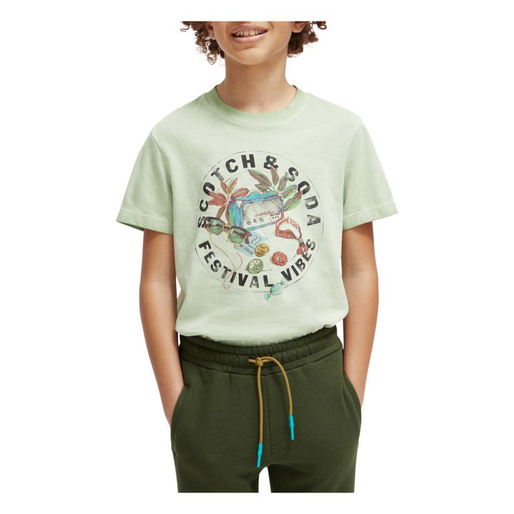 Camiseta estampada | Verde- Imagen del producto n°2