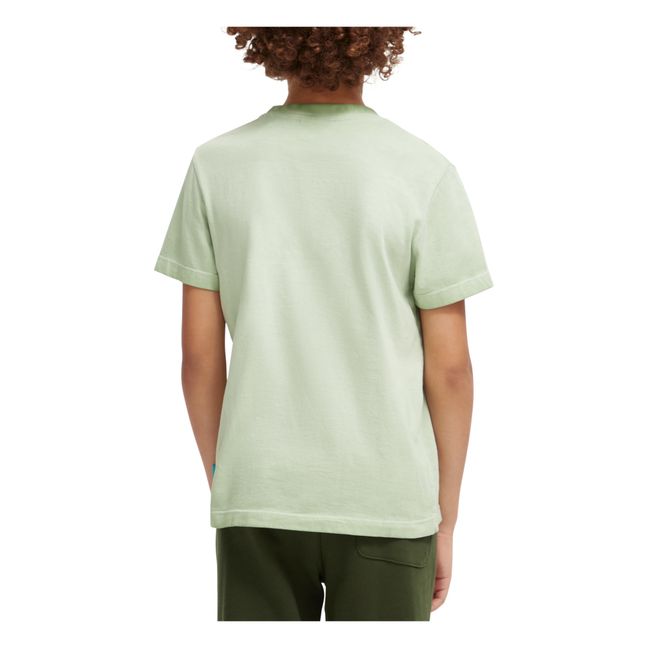 T-shirt con stampa | Verde