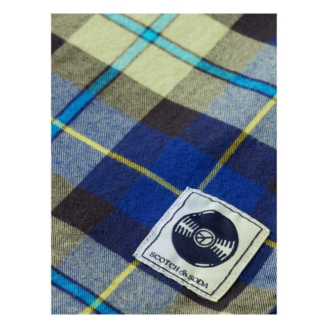 Chemise Check Flanelle Coton Bio | Multicolore
