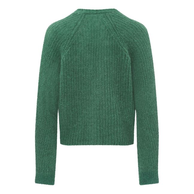 Mohair Cardigan | Verde Menta