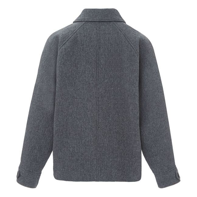 Wool Coat | Gris graphite