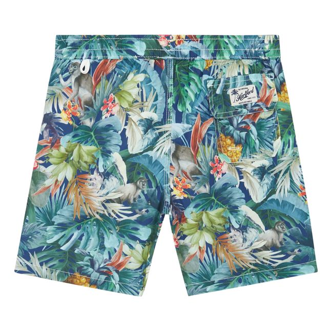 Costume in nylon riciclato Achille | Blu
