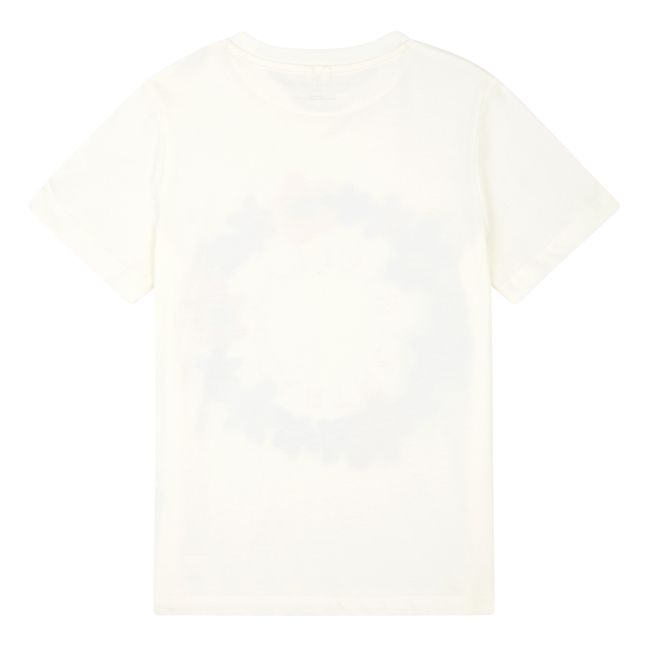 T-Shirt Couronne Fleurs | Blanc