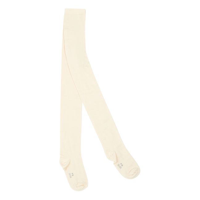 Collant Uni Jersey | Ecru