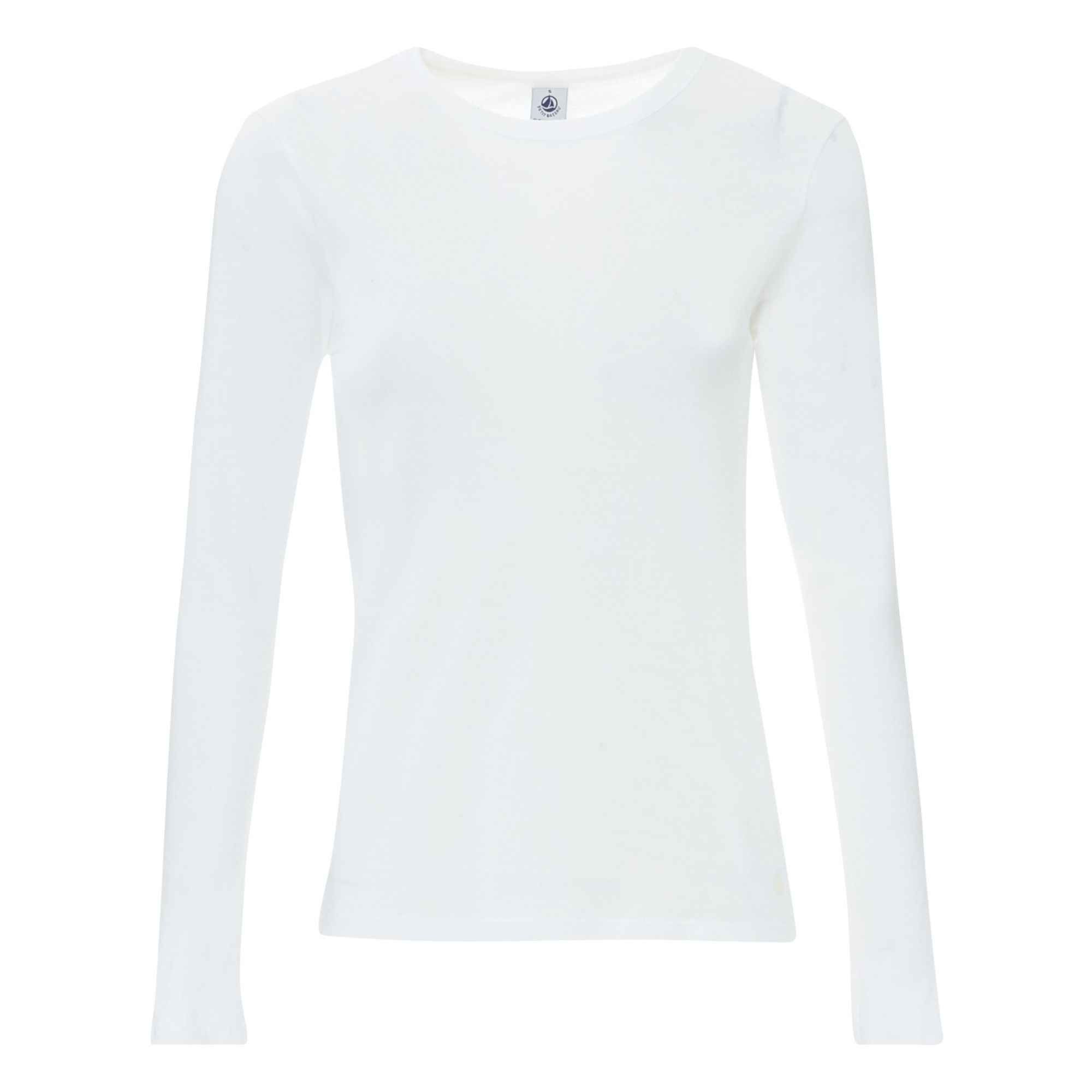 Petit Bateau - Maglietta a maniche lunghe - collezione donna - - Grigio