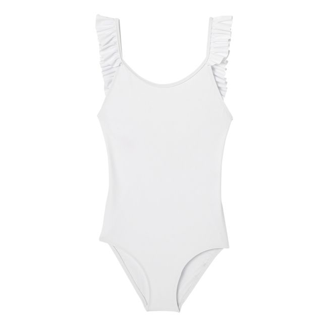 Maillot de Bain Matière Recyclée Bora Bora | Blanc