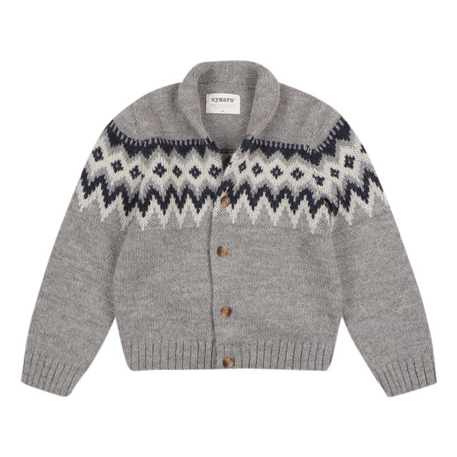 Gilet Baby Alpaga Mateo | Gris