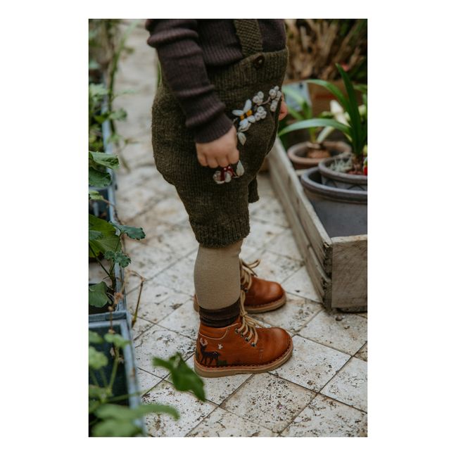 Boots Lacets Classic - Collection Uniqua | Coñac
