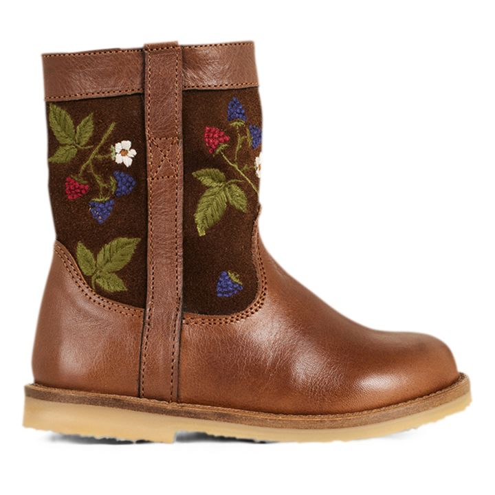 Petit Nord - Lorride Zip Boots - Uniqua Collection - Brown | Smallable