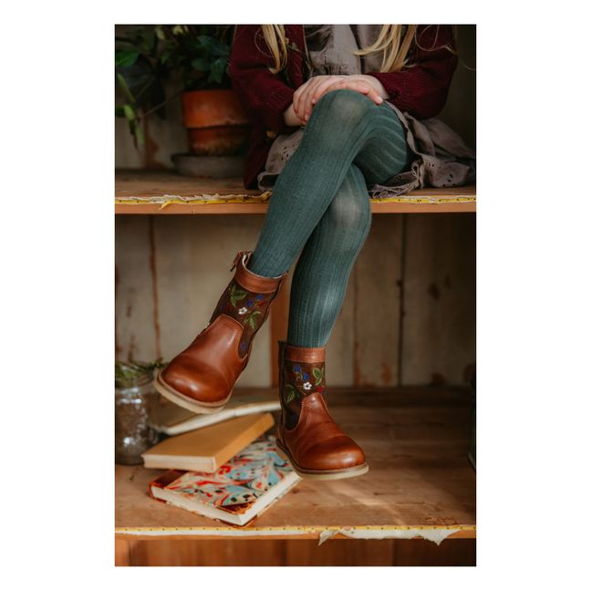 Bottes Zip Lorride - Collection Uniqua | Marron