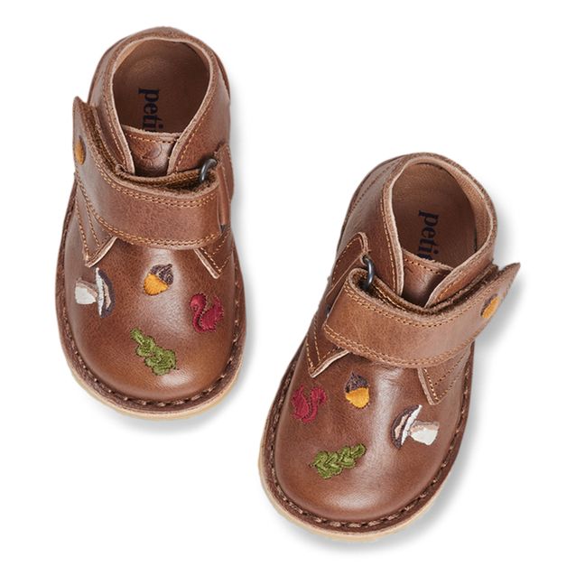 Woodland Desert Scratch Boots - Uniqua Collection | Brown