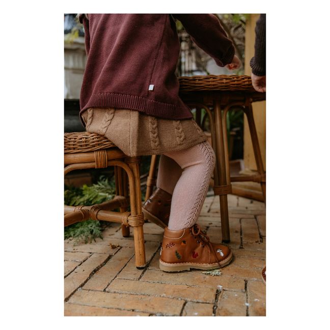 Woodland Desert Schnürstiefeletten - Uniqua Kollektion | Hellbraun