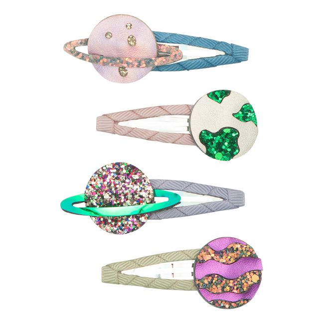 Set 4 Barrettes Système Solaire | Blau