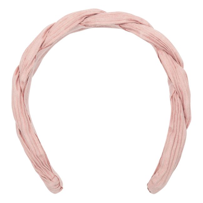 Diadema trenzada | Rosa Palo