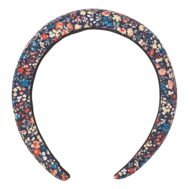 Serre-Tête Fleur | Bleu marine