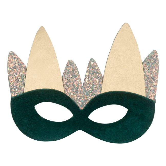 Masque Dragon | Vert sapin