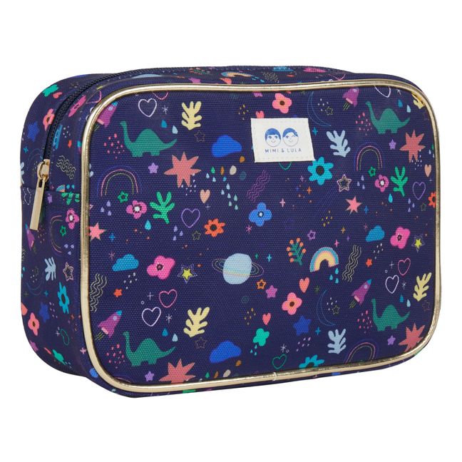 Trousse de Toilette Doodle | Bleu marine