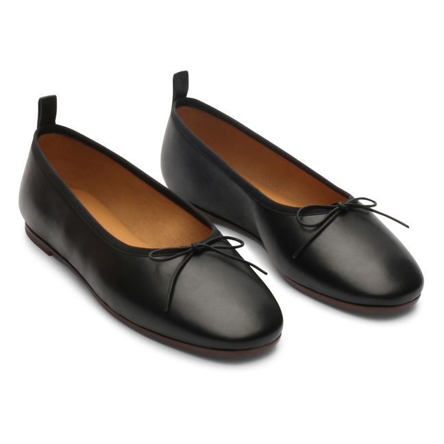 Ballerines Cuir N°124 | Noir