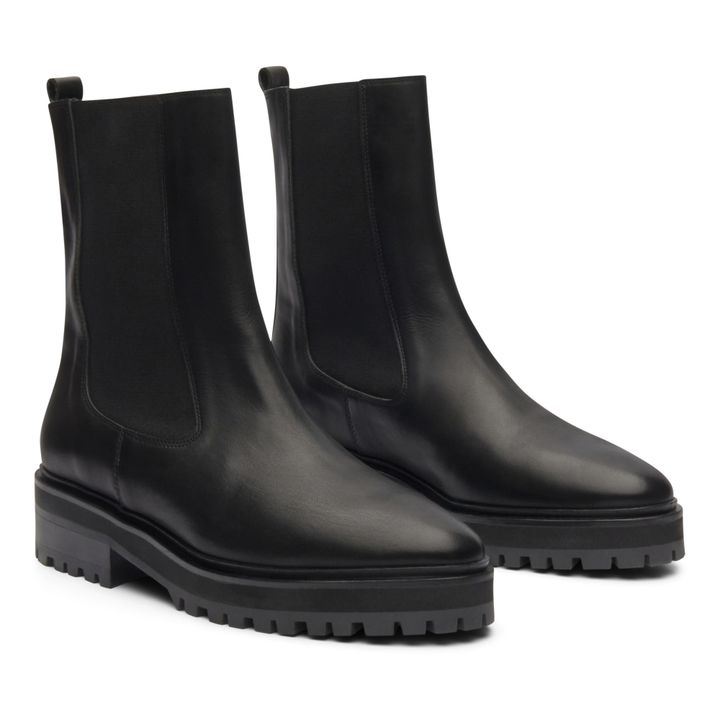 Lederstiefel Nr. 517 | Schwarz- Produktbild Nr. 1