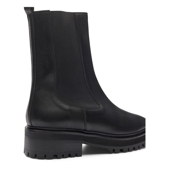Boots Cuir N°517 | Black