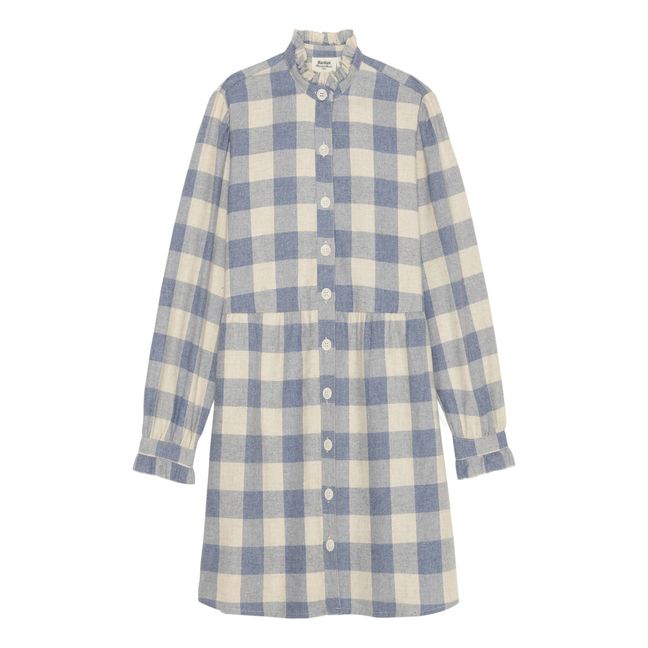 Robe Vichy Recherche  | Ecru