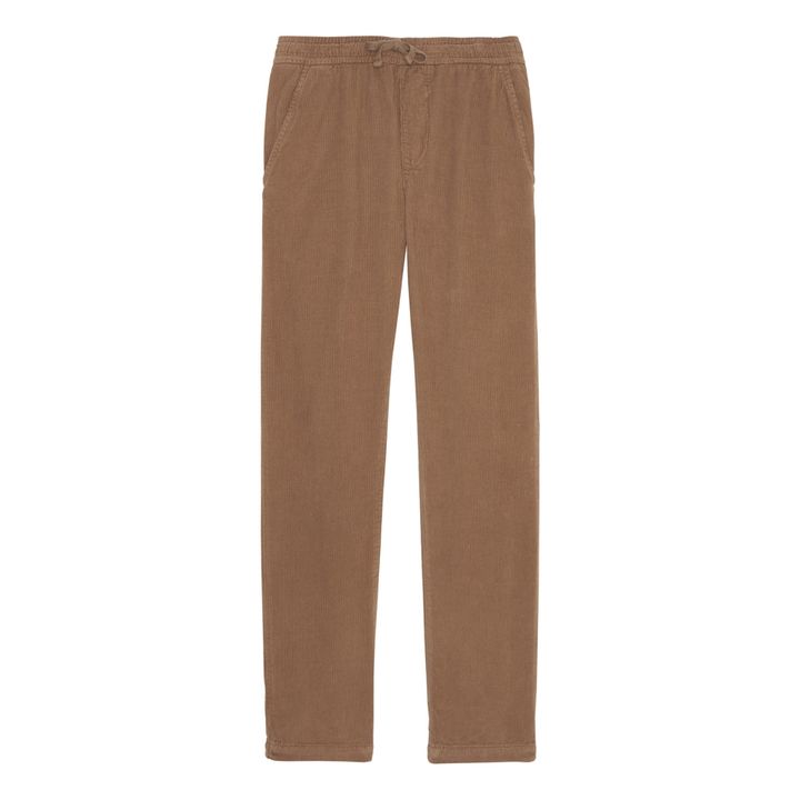 Jogger Velours Gym | Kamelbraun- Produktbild Nr. 0