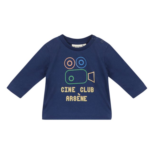 Enor Organic Cotton T-Shirt | Navy blue