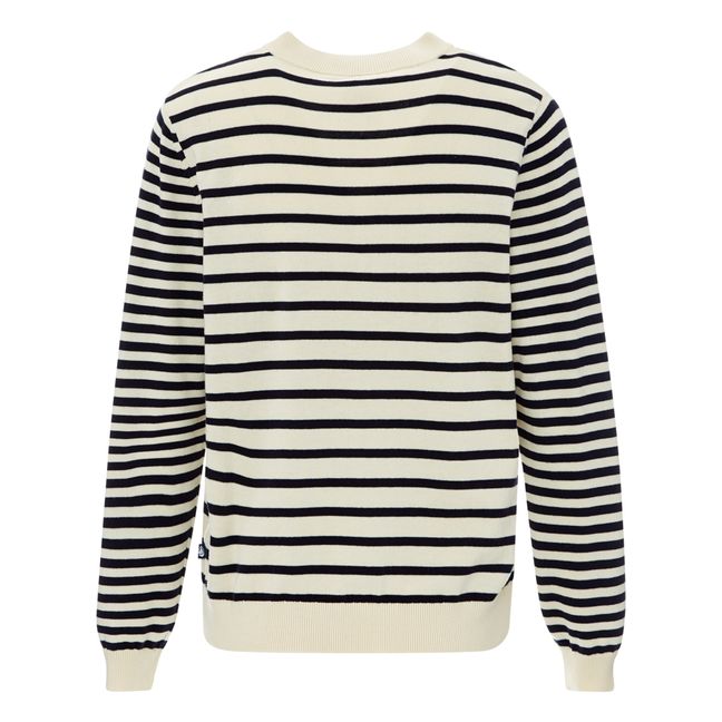 Pull Marinière - Collection Femme  | Ecru