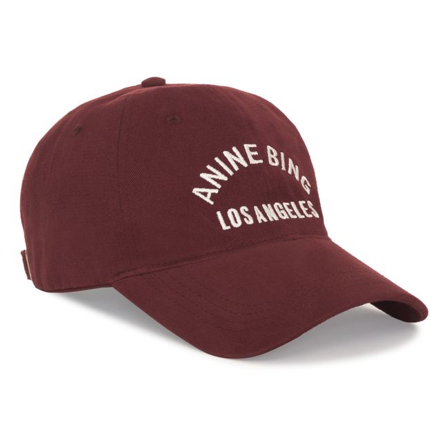 Jeremy LA Baseball Hat | Burgundy