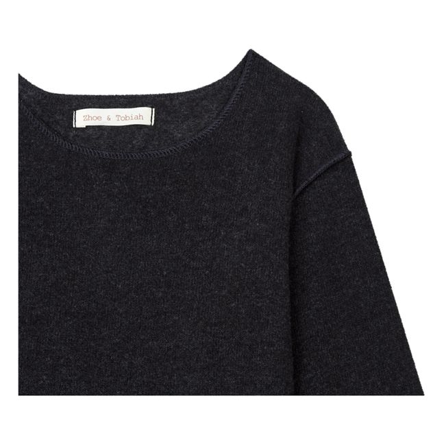 Jersey de punto con bolsillo | Gris Antracita