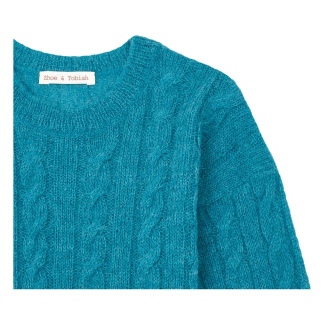 Pullover Wolle | Blau
