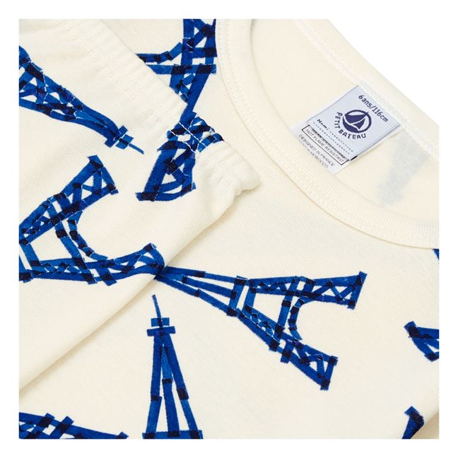 Pigiama con la Torre Eiffel | Ecru