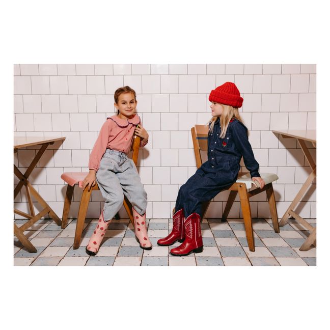 Bottes Santiags Berries | Rose
