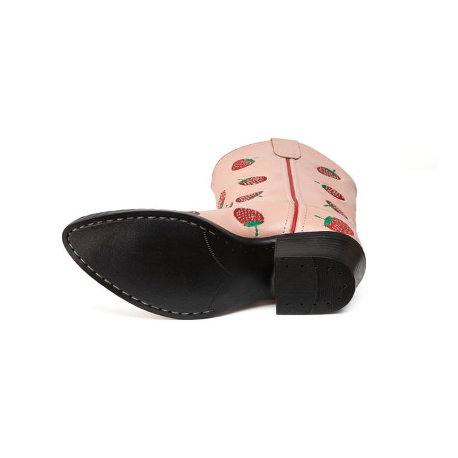 Bottes Santiags Berries | Rose